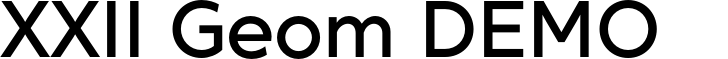 XXII Geom DEMO Medium