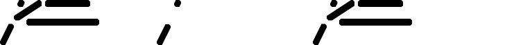 Fifteen Segment Rush Mono LDR Regular