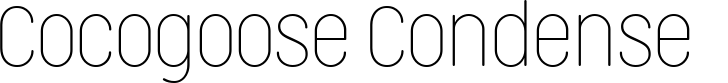 Cocogoose Condensed Trial Thin