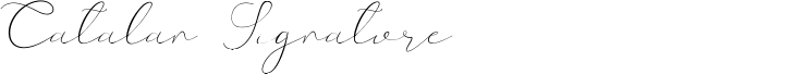 Catalan Signature