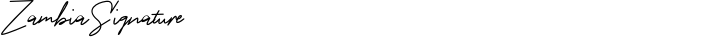 ZambiaSignature