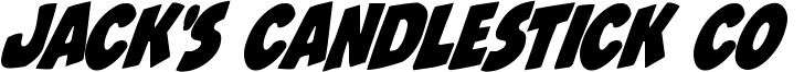 Jack's Candlestick Condensed Rotalic